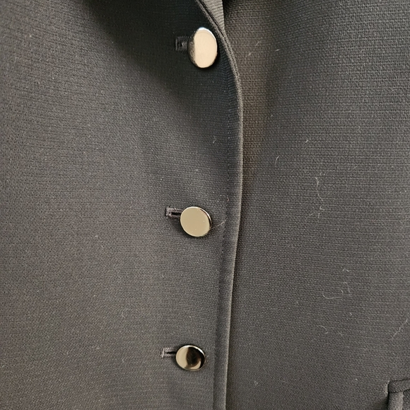 Tahari ASL Women's Suit Jacket Blazer Career Black Size 4 Petite - Picture 5 of 10